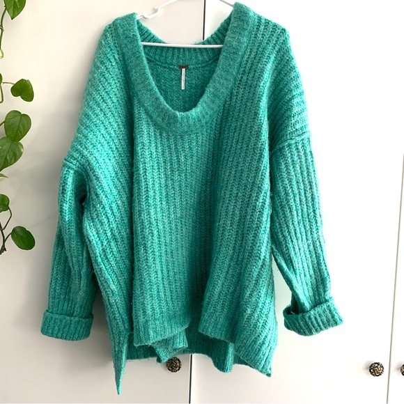 Free People Sweaters - Oversized Free People Knitted Sweater